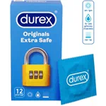 דורקס Extra Safe קונדומים עבים במקצת בתוספת חומר סיכה